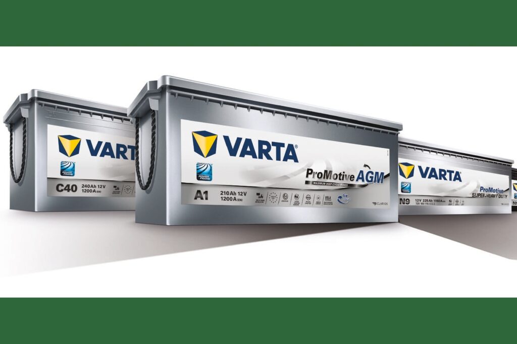 VARTA® ProMotive AGM: en nätdel för moderna kommersiella fordon