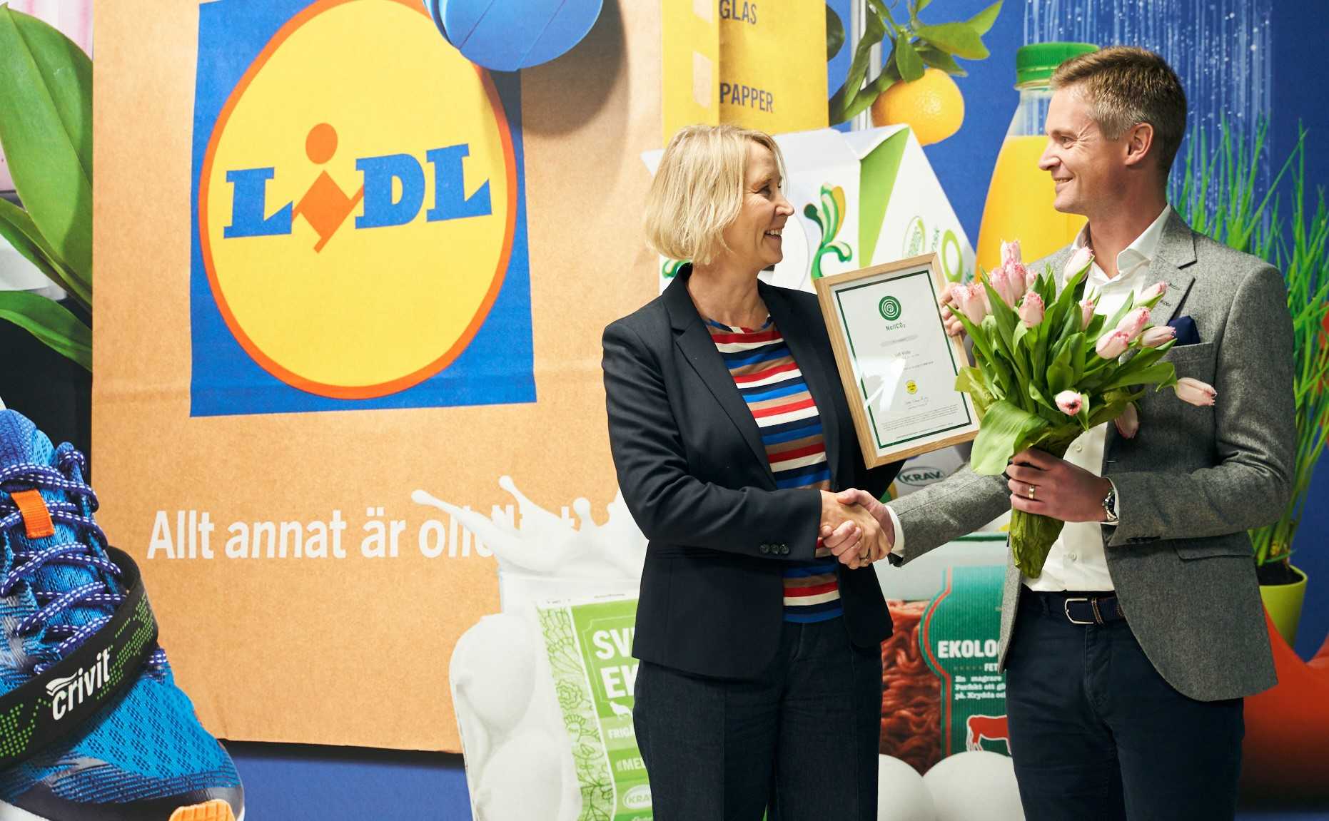 Lidls butik på Gotland blir världens första klimatneutrala livsmedelsbutik