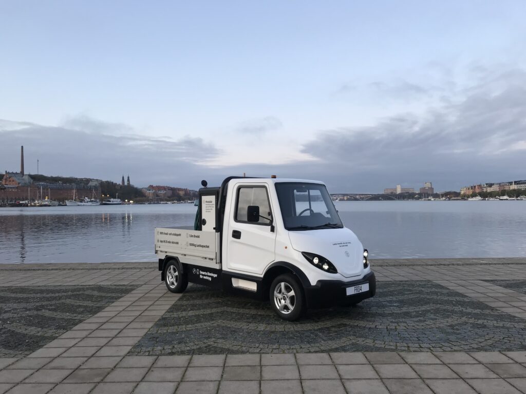 Inzile lanserar Pro4 vid Stockholms Stads seminarium för eldrivna lastbilar 2