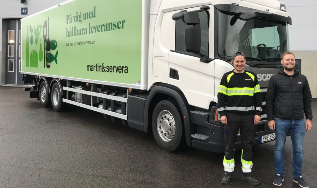 Martin & Servera investerar i hållbar fordonsflotta