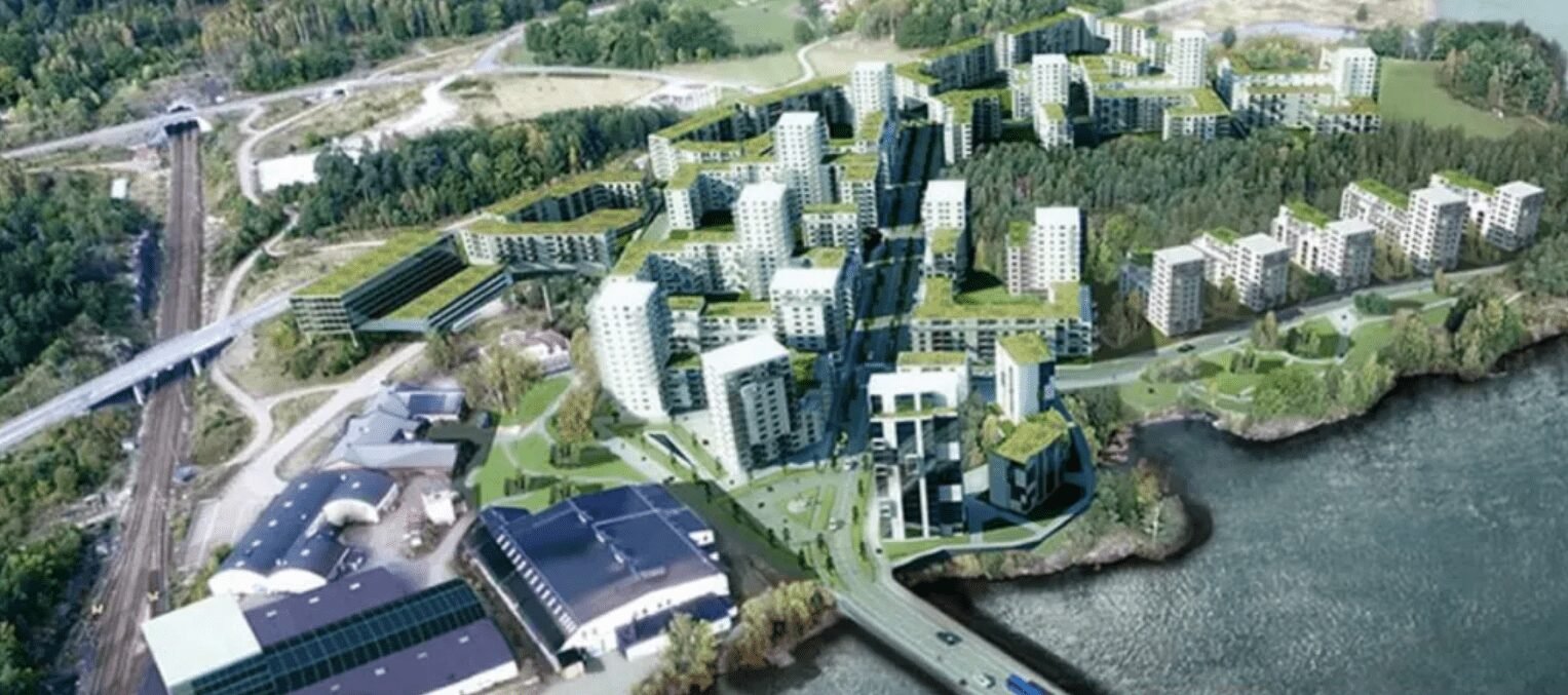 Gröna lån finansierar miljösanering för ny stadsdel i Trollhättan