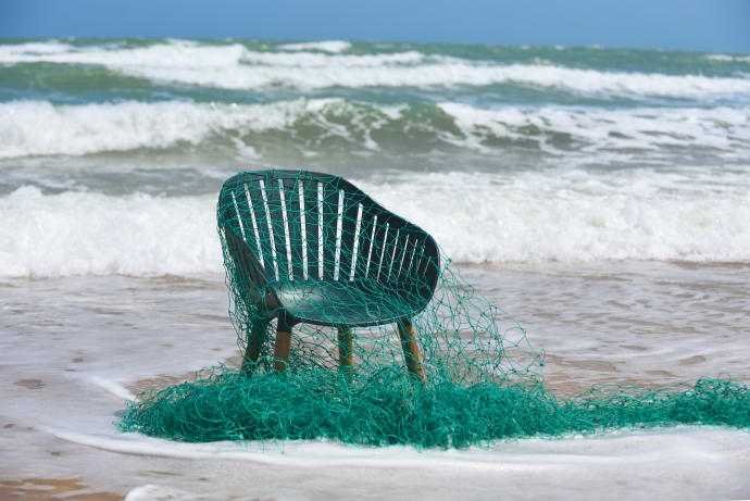 Plantagens nya utomhusmöbel gjord av återvunnen plast från havet