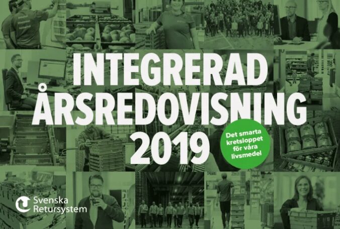 Svenska Retursystem publicerar Integrerad årsredovisning för 2019