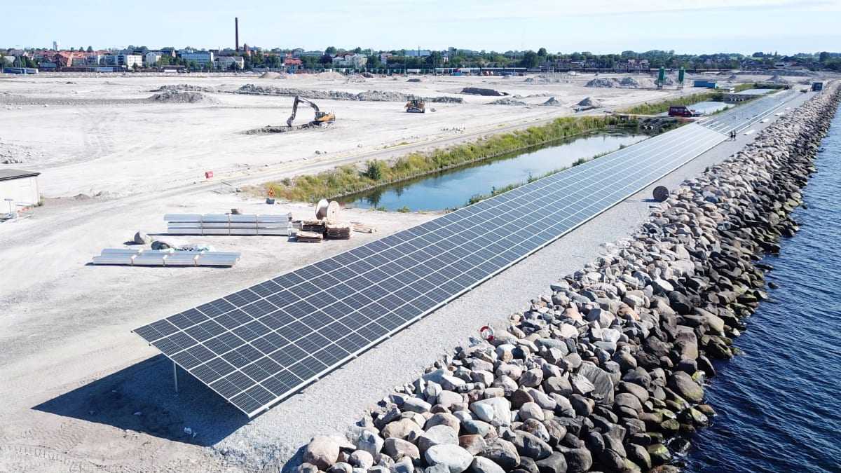 Solcellspark byggs i Östersjöns klimatsmartaste hamn 1