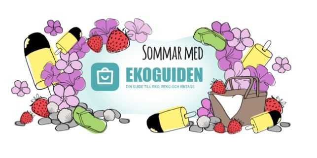Sommar med Ekoguiden 2020 – din guide till sveriges gröna smultronställen!