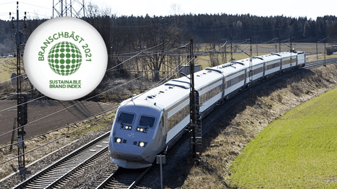 SJ – bäst i branschen på hållbarhet