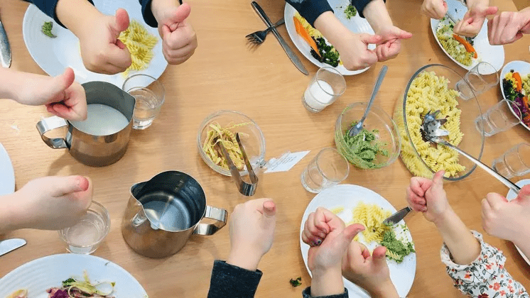Klimatlådan minskar matsvinn i Nackas kommunala skolor