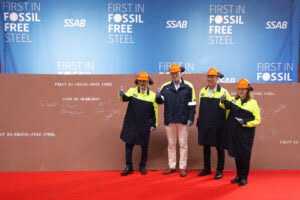 Världens första fossilfria stål färdigt för leverans