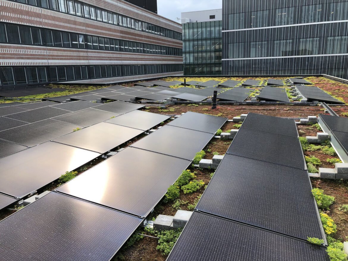 Campus Solna Installerar solceller