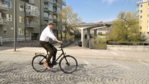 Historisk ökning av cyklandet i Stockholmsregionen