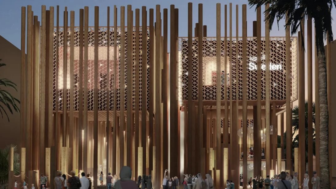 Camfil’s renluftslösningar garanterar ett bättre inomhusklimat i den svenska paviljongen på EXPO 2020