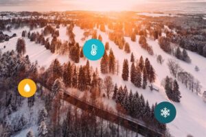 TH1NG möjliggör smart snöröjning i Örnsköldsvik