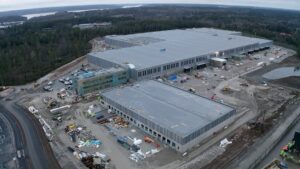 Logistikcenter i Rosersberg med fokus på miljö och automation