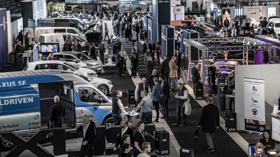 Premiär för Skandinaviens första mässan för kommersiella elfordon