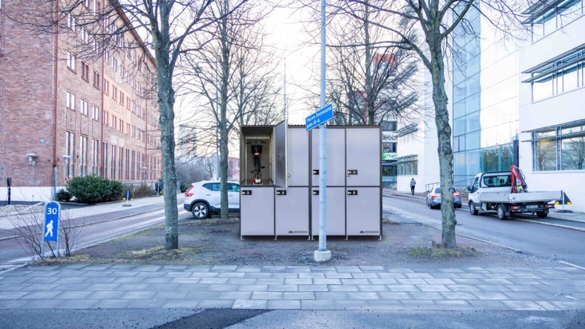 Smarta cykelgaraget CB4+ är nu ute på marknaden