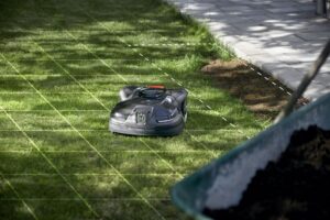 Ny teknik i robotgräsklipparen ger plats för det vilda i gräsmattan