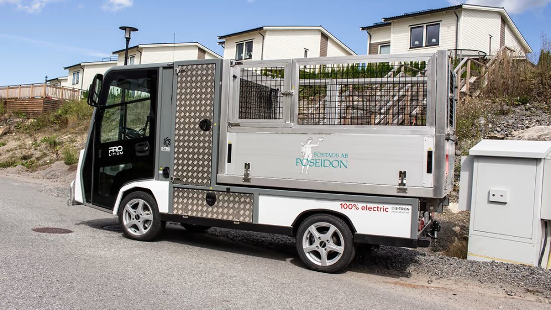 E-TRON AB vann ny upphandling om eldrivna arbetsfordon till Bostads AB Poseidon