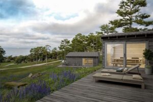 Smarta duschar sparar vatten i bostadsrätter på Gotland