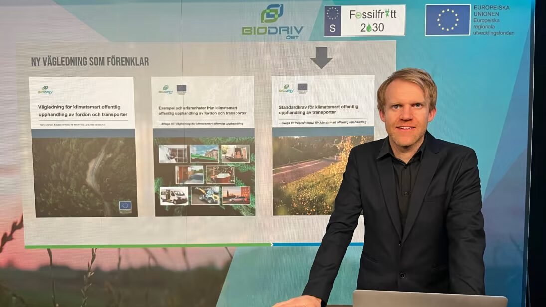 Ny vägledning för upphandling av fossilfria transporter