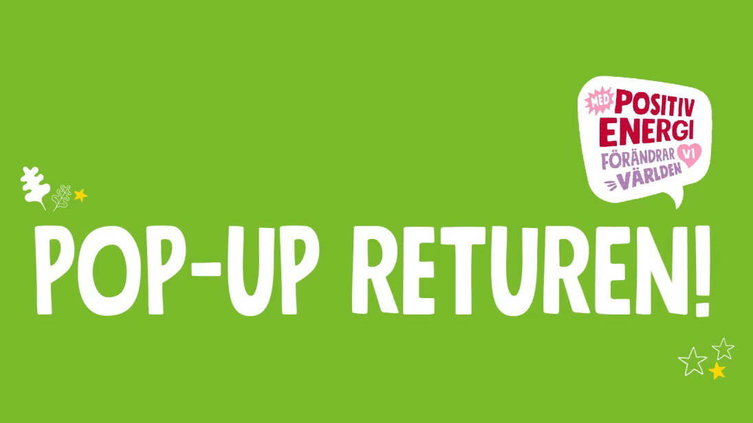Pop-up returen är tillbaka – en återvinningstjänst nära dig