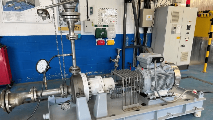 Provkörning av en magnetdriven centrifugalpump