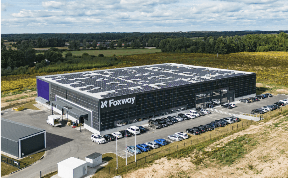 Foxway invigde sin nya lager- och driftanläggning utanför Tartu i Estland