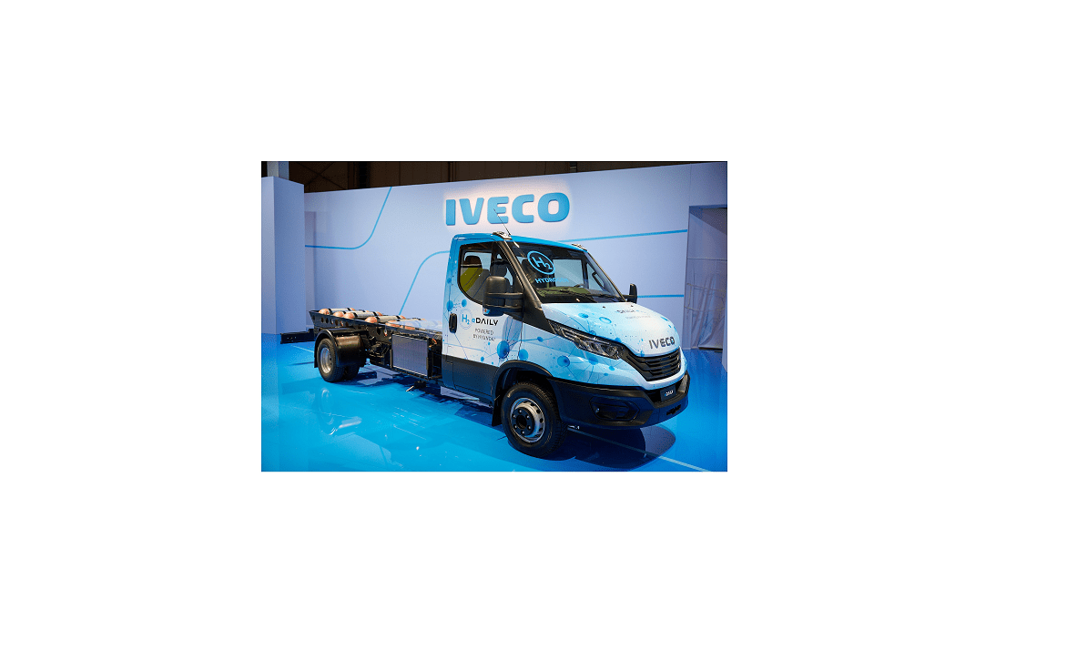 IVECO eDaily – första transportbilen med vätgas