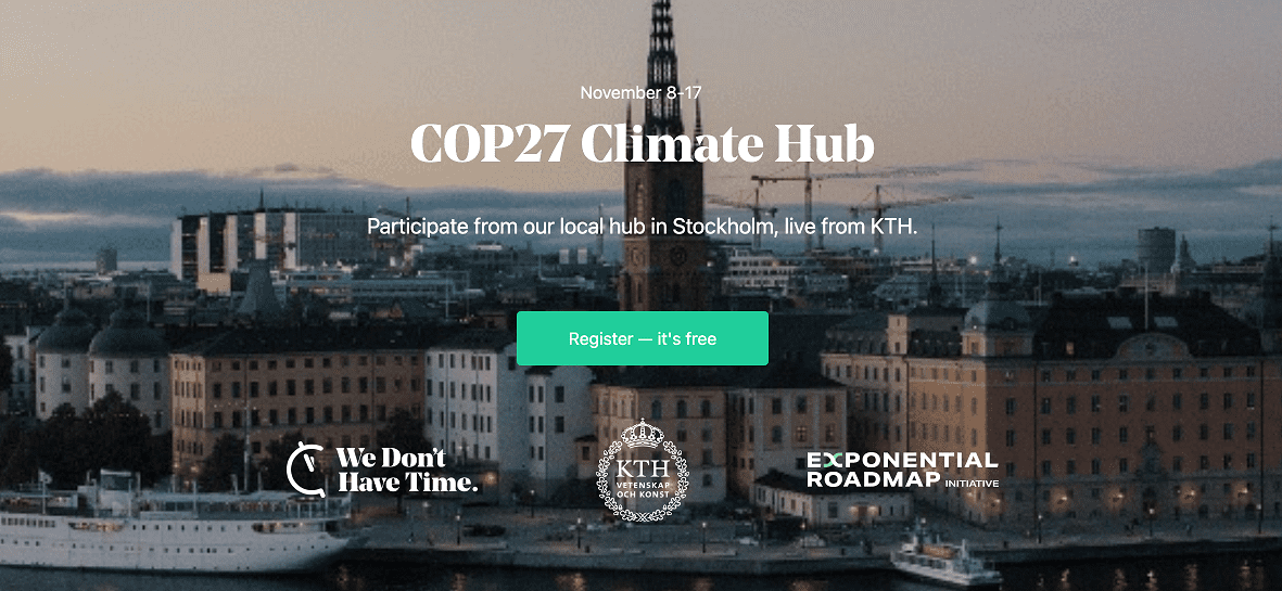 COP27 Climate Hub