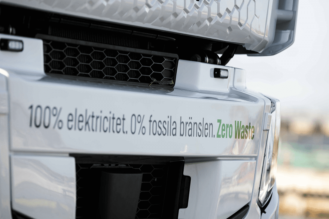 Pressinbjudan: Östergötlands första 100 % eldrivna sopbil