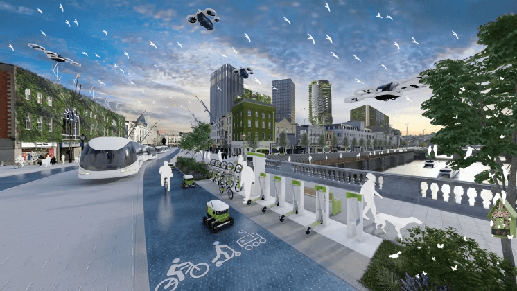 Den cirkulära stadsdelen – beräkning visar hur långt det går att komma år 2040