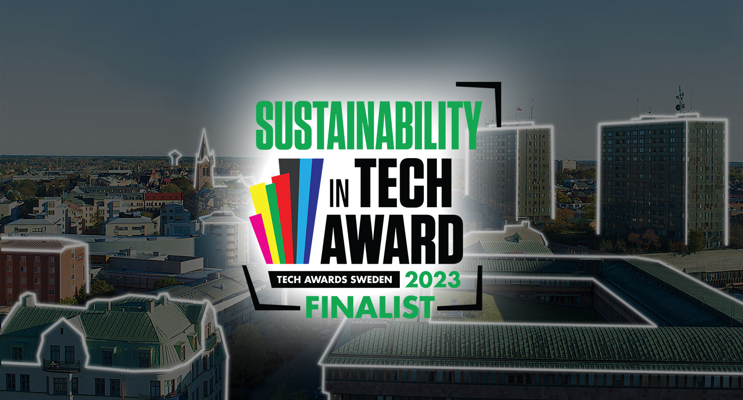 ÖrebroBostäder AB en av finalisterna till Årets Hållbarhetspris vid Tech Awards 2023
