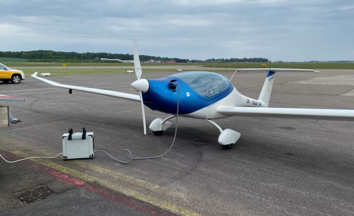 Elflygsturné på Ängelholm Helsingborg Airport