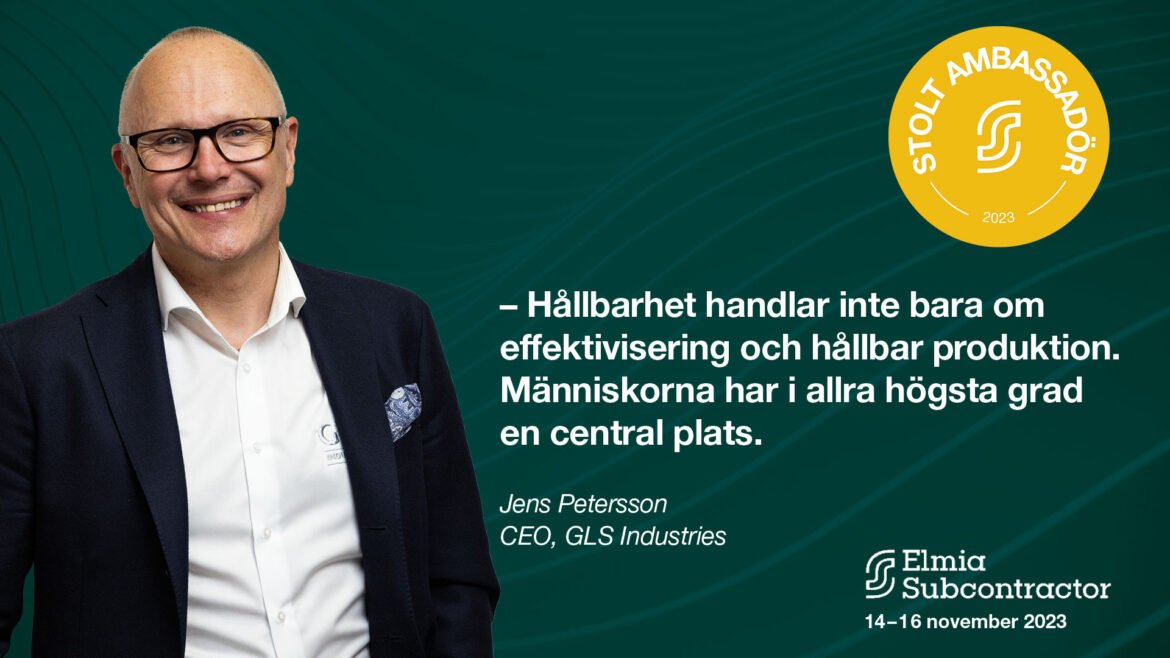 Möt Elmia Subcontractors första ambassadör 2023