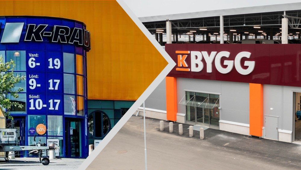 Kesko fokuserar på byggproffsen i Sverige med varumärket K-Bygg