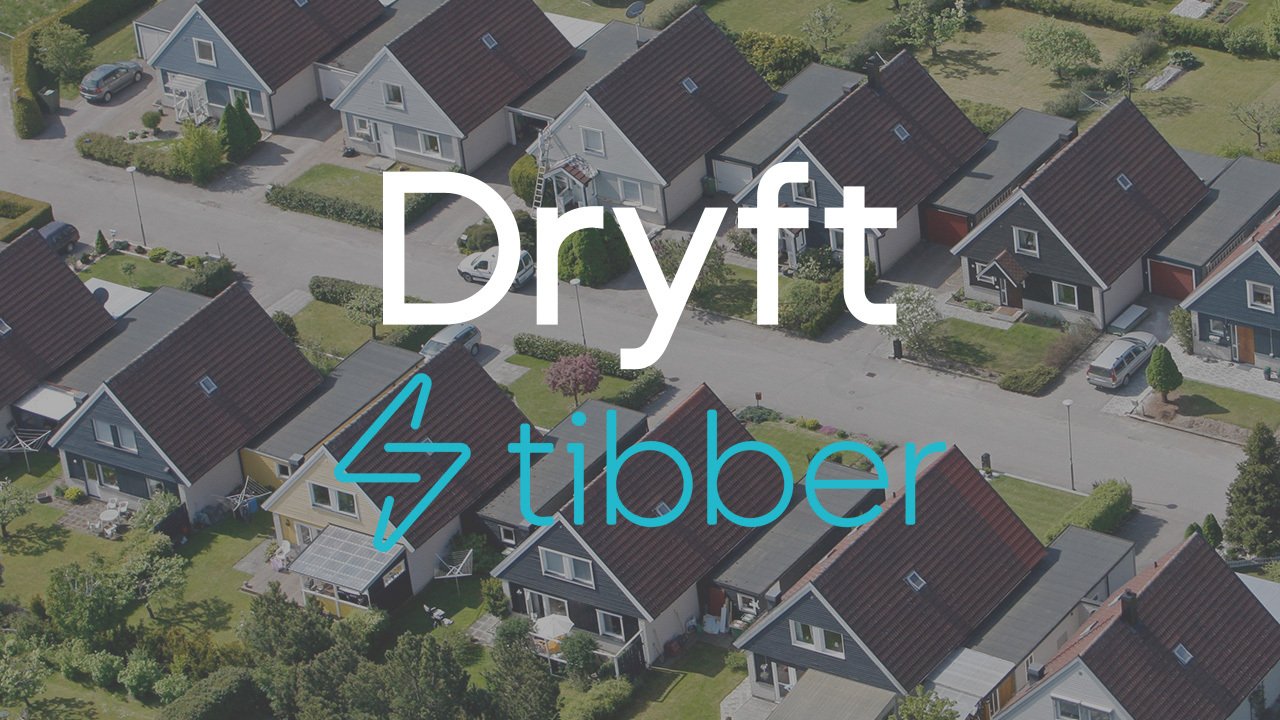 Dryft och Tibber i samarbete för att erbjuda energirenoveringslösningar till alla kunder