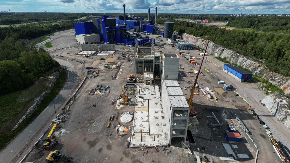 Nordec tillhandahåller ram- och plattformskonstruktioner för Vanda Energis högtemperaturanläggning