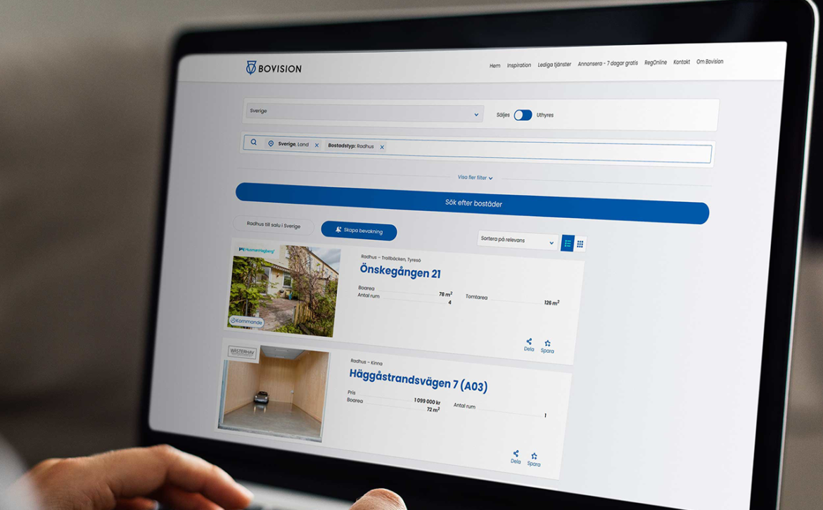 Bovision fördjupar sitt samarbete med Mspecs – för en effektivare marknadsföring av bostäder