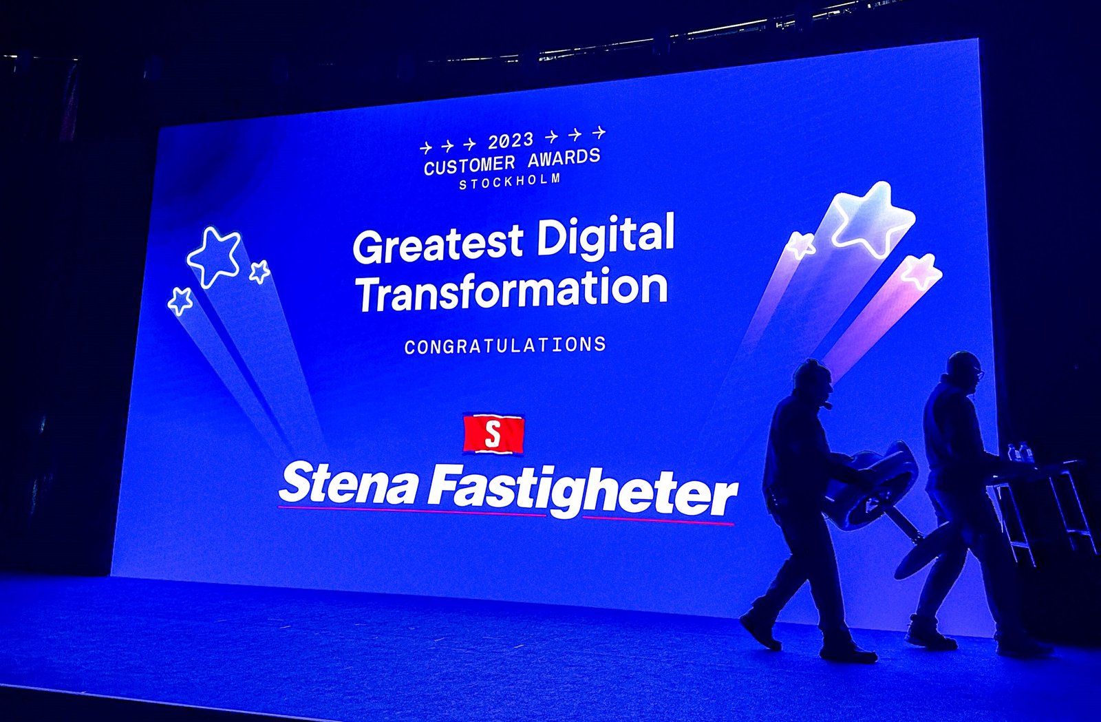 Stena Fastigheter vinner 'Greatest Digital Transformation' Award med sin innovativa kundportal Mina sidor