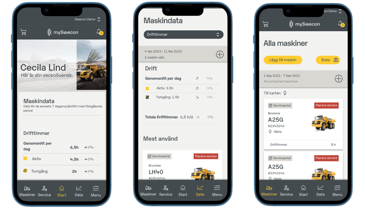 mySwecon - ny funktion och app på ingång i Swecons digitala kundportal
