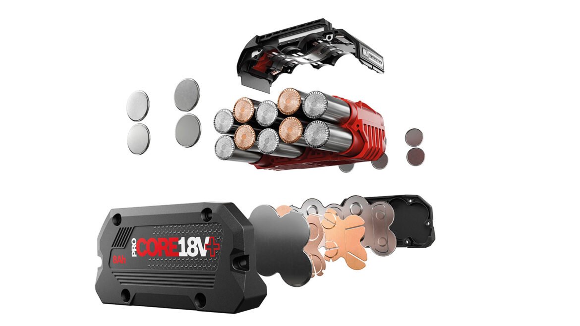Bosch avtäcker ProCORE18V+ – batteri med ny cellteknik och 71 procent längre drifttid