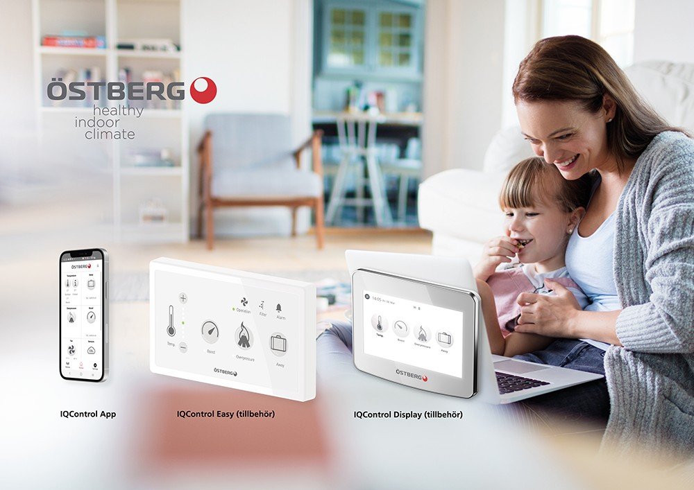 Östberg lanserar utökade alternativ för att styra HERU bostadsaggregat