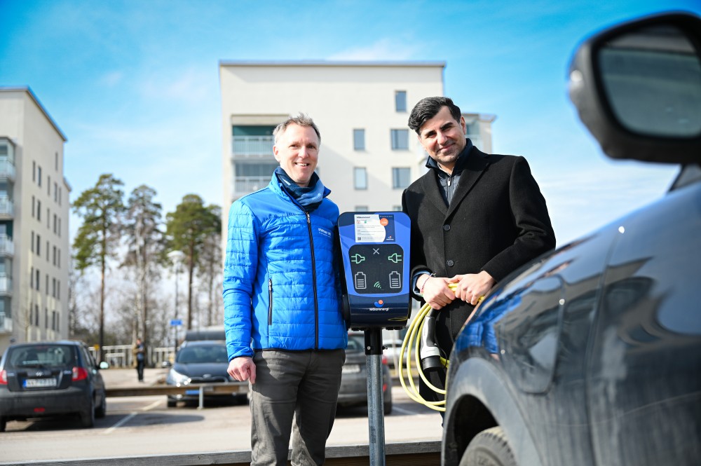 Storsatsning på elbilsladdning i Mimers bostadsområden i Västerås