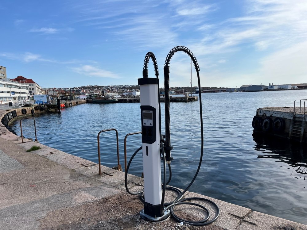 Vattenfall InCharge laddar både bilar och båtar i Lysekils kommun