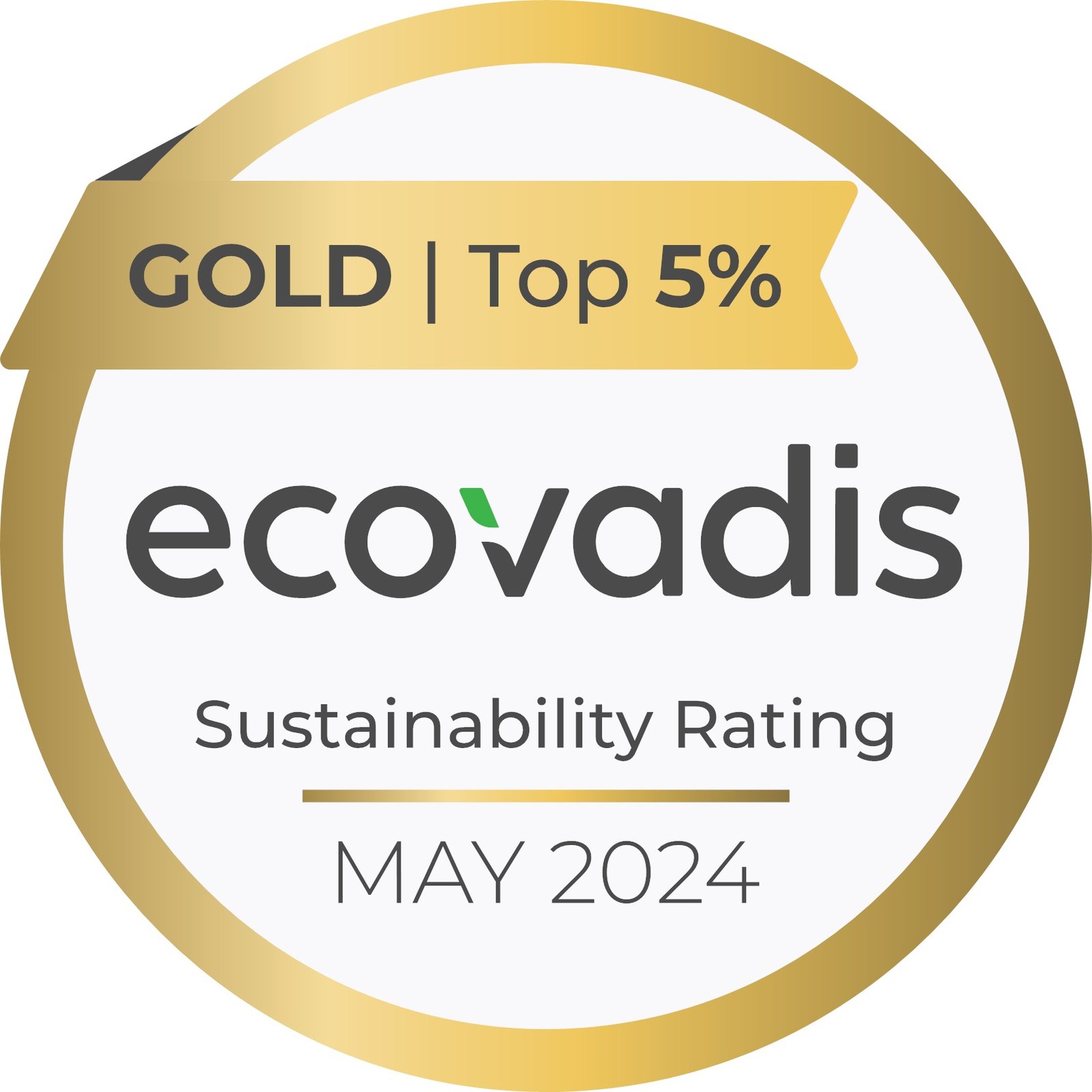 Rejlers har erhållit utmärkelsen guld av EcoVadis för hållbarhetsarbete