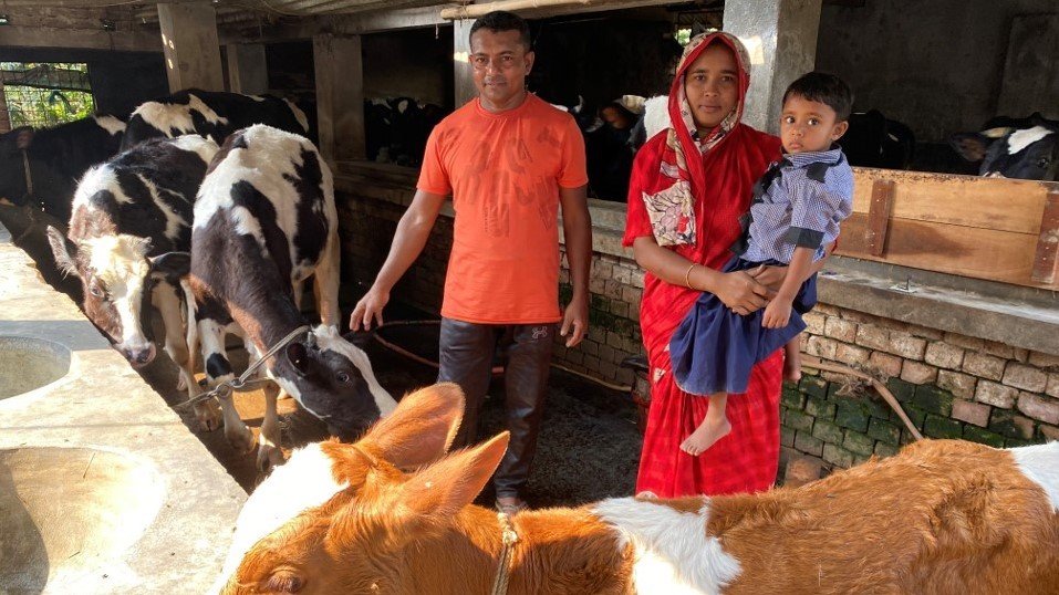 Arla hjälper bönder i Bangladesh att minska klimatutsläpp