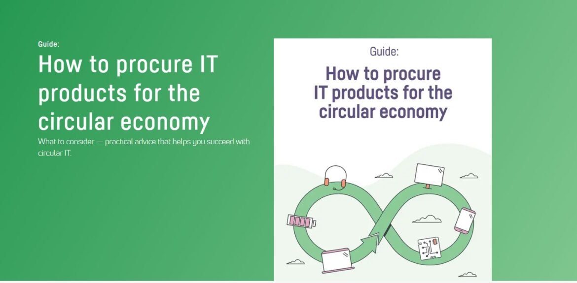 Ny TCO-guide visar vägen till cirkulär upphandling av IT-produkter