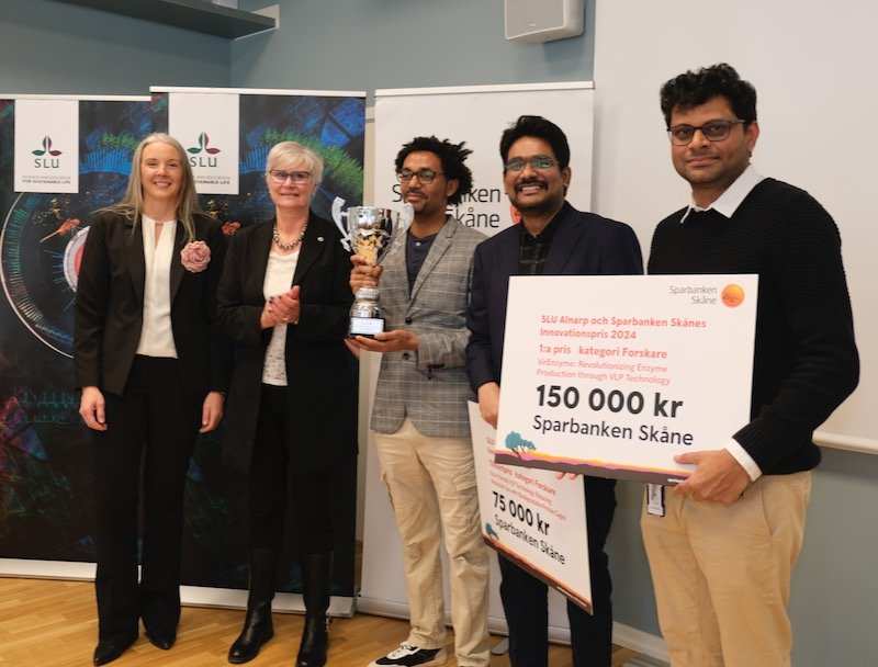 Sveriges största innovationspris inom den gröna näringen har delats ut