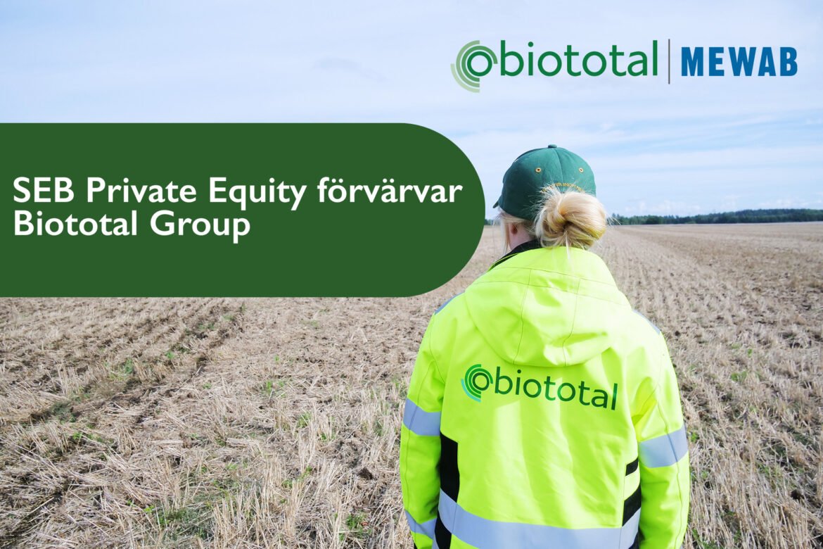 SEB Private Equity förvärvar Biototal Group