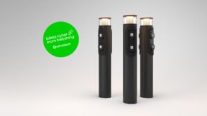 Den lysande laddstolpen ChargeNode Power Light belönas som 2024 års bästa nyhet inom belysning