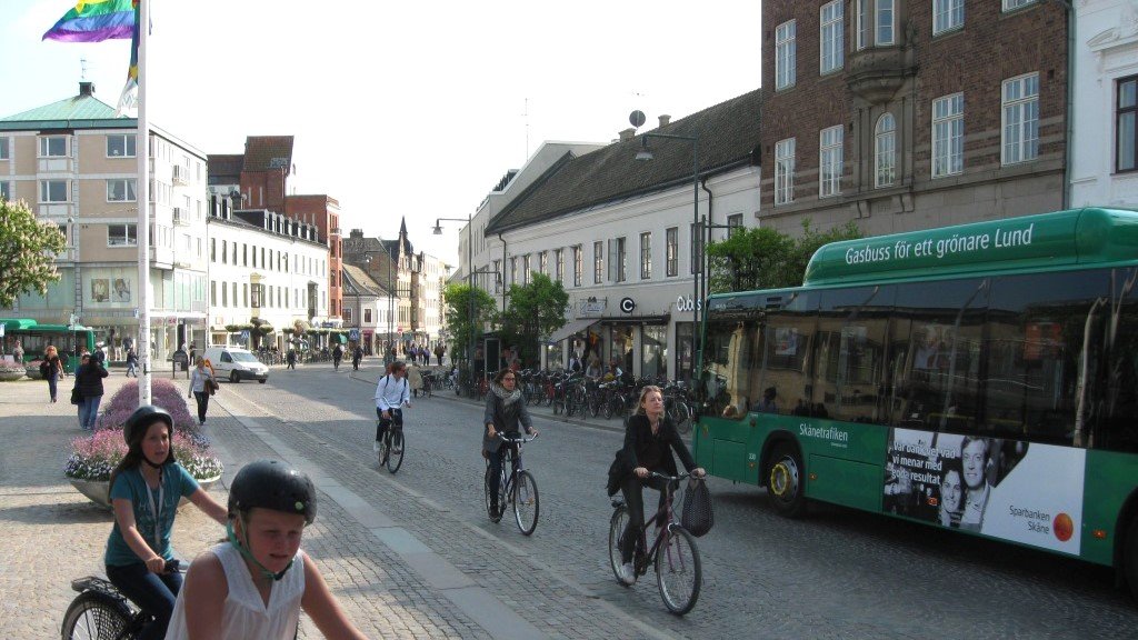 Lund får utmärkelsen Grönt Föredöme av föreningen Gröna Mobilister